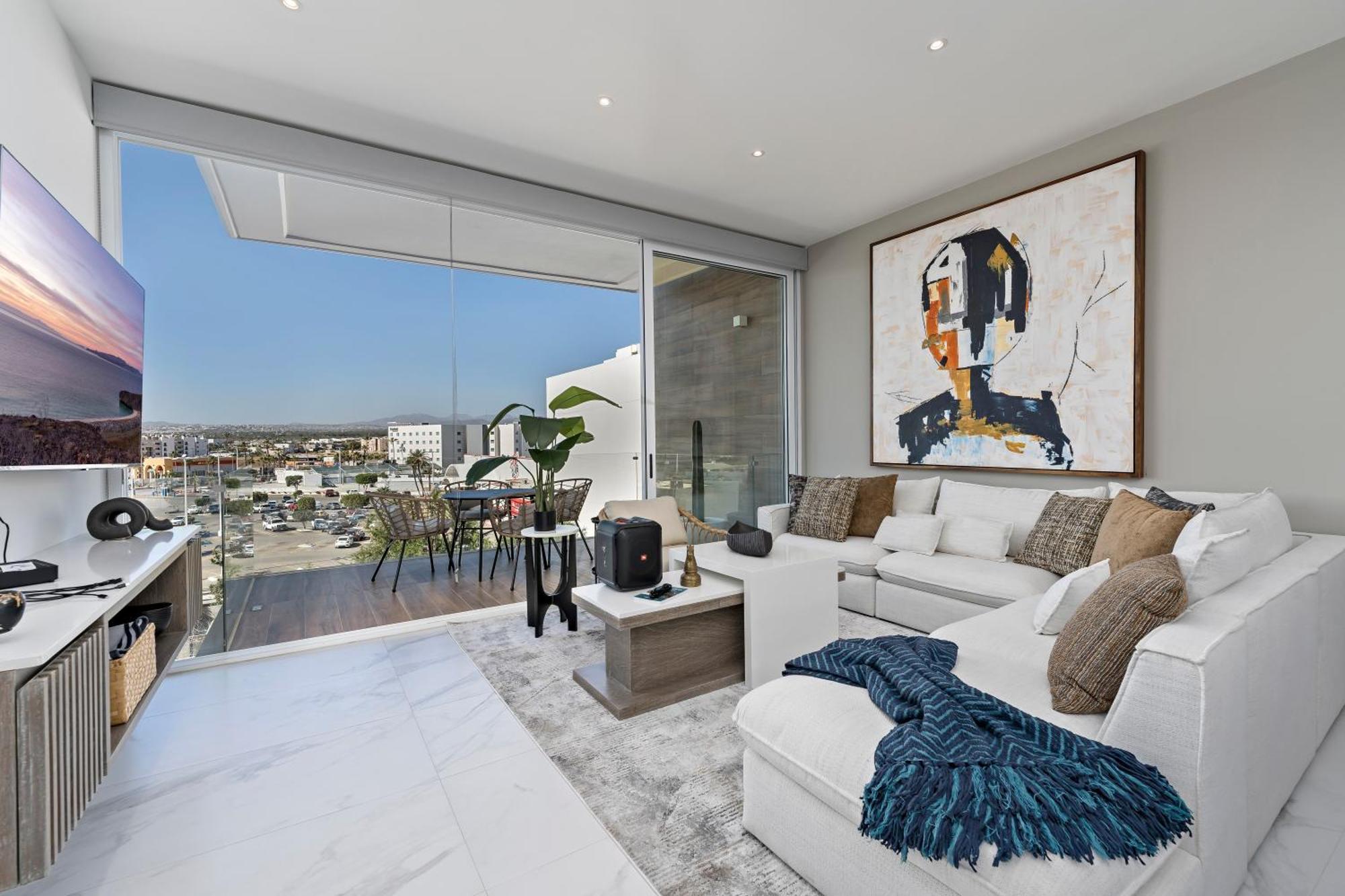 Luxury Apartment With Pool And Jacuzzi On Terrace In Medano Cabo San Lucas Bagian luar foto