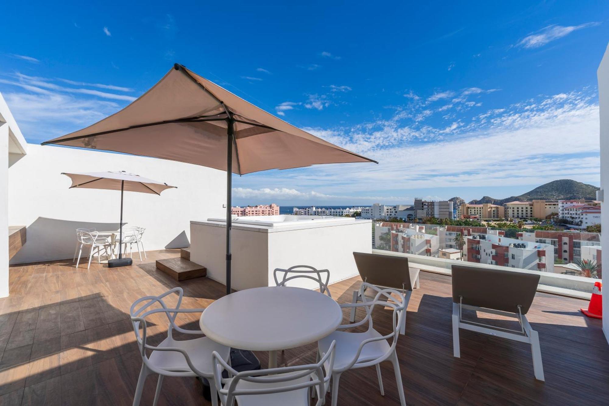 Luxury Apartment With Pool And Jacuzzi On Terrace In Medano Cabo San Lucas Bagian luar foto